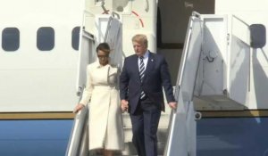 Le président américain Donald Trump arrive en Irlande