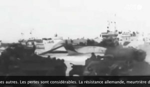 VIDÉO. 79e anniversaire du Débarquement. L'aube du 6 juin 1944 sur les plages Normandes raconté par les images de l'US National
