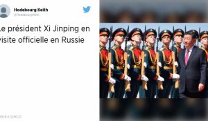 Xi Jinping soigne l'entente russo-chinoise avec « son meilleur ami » Poutine
