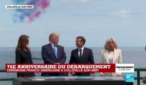 En Normandie, Macron et Trump célèbrent le D-Day et la liberté