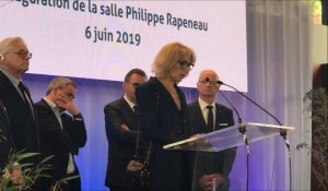 La salle Philippe Rapeneau, hommage et inauguration à Arrasurée