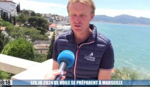 Les JO 2024 de voile se préparent à Marseille