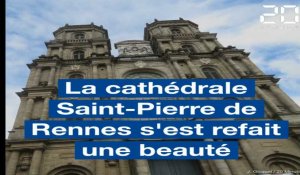 Après dix ans de travaux, la cathédrale de Rennes s'est refait une beauté
