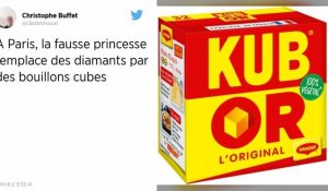 Une fausse princesse vole pour plus d'un million d'euros de bijoux et les remplace par des cubes Maggi