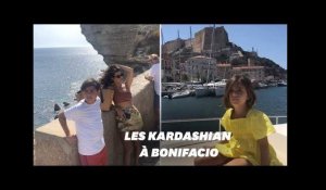 Kourtney Kardashian en vacances en Corse