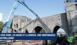 La déconstruction du Pont des Trous à Tournai