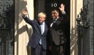 Londres : Boris Johnson accueille son homologue estonien à Downing Street