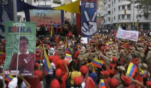 Venezuela: manifestation contre le gel des biens vénézuéliens aux USA