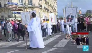 Fête de l'Assomption : la procession est partie du chevet de Notre-Dame