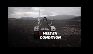 Les robots de la nasa sont testés aux pieds de volcans islandais