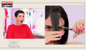 Les reines du shopping : Une candidate se coupe les cheveux toute seule (vidéo)