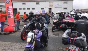 400 motos s'élancent de Dunkerque, pour une balade au profit des sauveteurs en mer