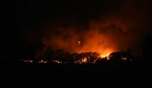 Nouvel incendie sur l'île de Grande Canarie