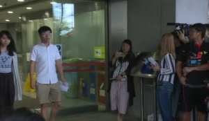 Hong Kong: le militant pro-démocratie Joshua Wong est libéré