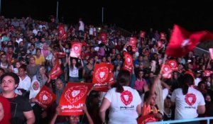 Tunisie: le parti de Karoui, candidat emprisonné, lance sa campagne présidentielle