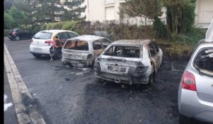 Quatre voitures incendiées à Compiègne dimanche 1er septembre