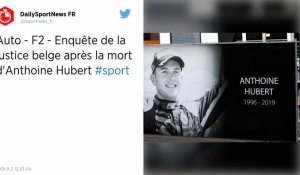 Formule 2 : La justice belge ouvre une enquête après la mort du pilote français Anthoine Hubert