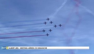 Meeting aérien ce dimanche à Albert dans la Somme avec la Patrouille de France