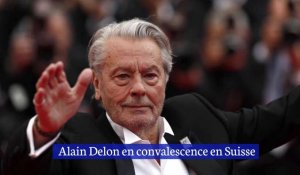 Après son AVC, Alain Delon se repose en Suisse