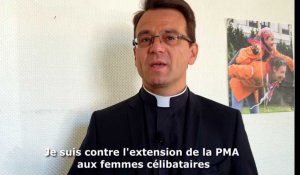 Beauvais. L'abbé Stéphane Janssens : «Je ne suis pas favorable à la PMA pour toutes les femmes»