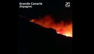 Grande Canarie: Un incendie a ravagé 3.400 hectares de l'île 