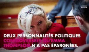 Marine Le Pen et Boris Johnson, "des blonds maléfiques" : une actrice les flingue