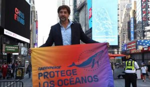 A New York, Javier Bardem appelle à un traité mondial sur les Océans