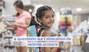 Le versement de l'allocation de rentrée scolaire débute ce mardi !