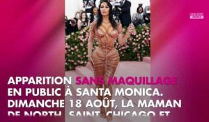 Kim Kardashian sans maquillage : son look au naturel fait le buzz