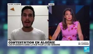 Algérie : Les étudiants toujours plus nombreux dans la rue pour la 26e semaine
