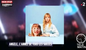 Angèle critiquée pour sa pochette d'album : La chanteuse s'explique (vidéo)