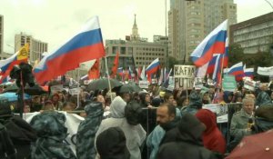 Moscou: l'opposition à nouveau dans la rue pour réclamer des élections locales libres et équitables
