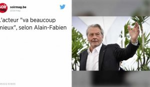Alain Delon : Son fils Alain-Fabien poste une photo rassurante de l'acteur victime d'un AVC