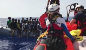 L'Ocean Viking secourt 85 migrants en Méditerranée