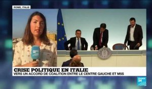 L'Italie vers un accord de coalition entre le centre gauche et M5S