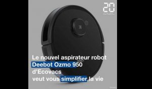 Test de l'aspirateur robot Deboot Ozmo 950 d'Ecovacs