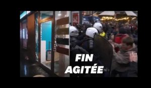 À Paris, vitrines brisées, violences et charges policières en fin de manifestation