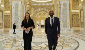 Visite du Qasr Al Watan, le "palais de la nation" d'Abu Dhabi