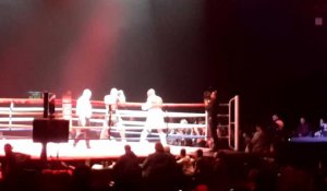 Boxe au Palais 12Bea Diallo en action