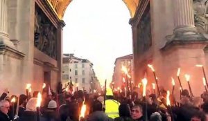 Manifestation à Marseille : les animations se poursuivent à la Porte d'Aix