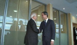 Juan Guaido rencontre Josep Borrell à Bruxelles