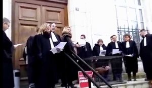 Après une vache, les avocats de Soissons apportent un dindon au tribunal...