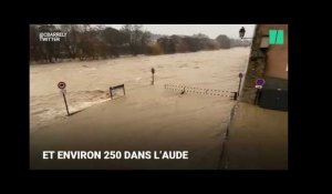 Pendant la tempête Gloria, près de 2000 personnes évacuées dans le sud de la France