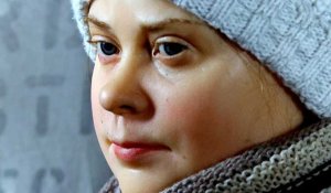 Une statue de cire de Greta Thunberg