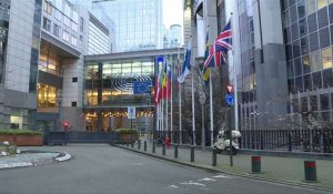 Le drapeau britannique flotte pour la dernière fois au-dessus du Parlement européen