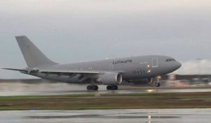 Nouveau Coronavirus: un avion transportant une centaine de rapatriés atterrit en Allemagne