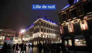Lille: les nouveaux habits de lumière du centre-ville