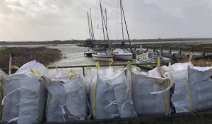 Le port de la Madelon, point faible en baie d'Authie