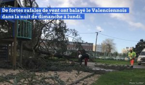 La tempête Ciara dans le Valenciennois