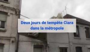 La tempête Ciara dans la métropole